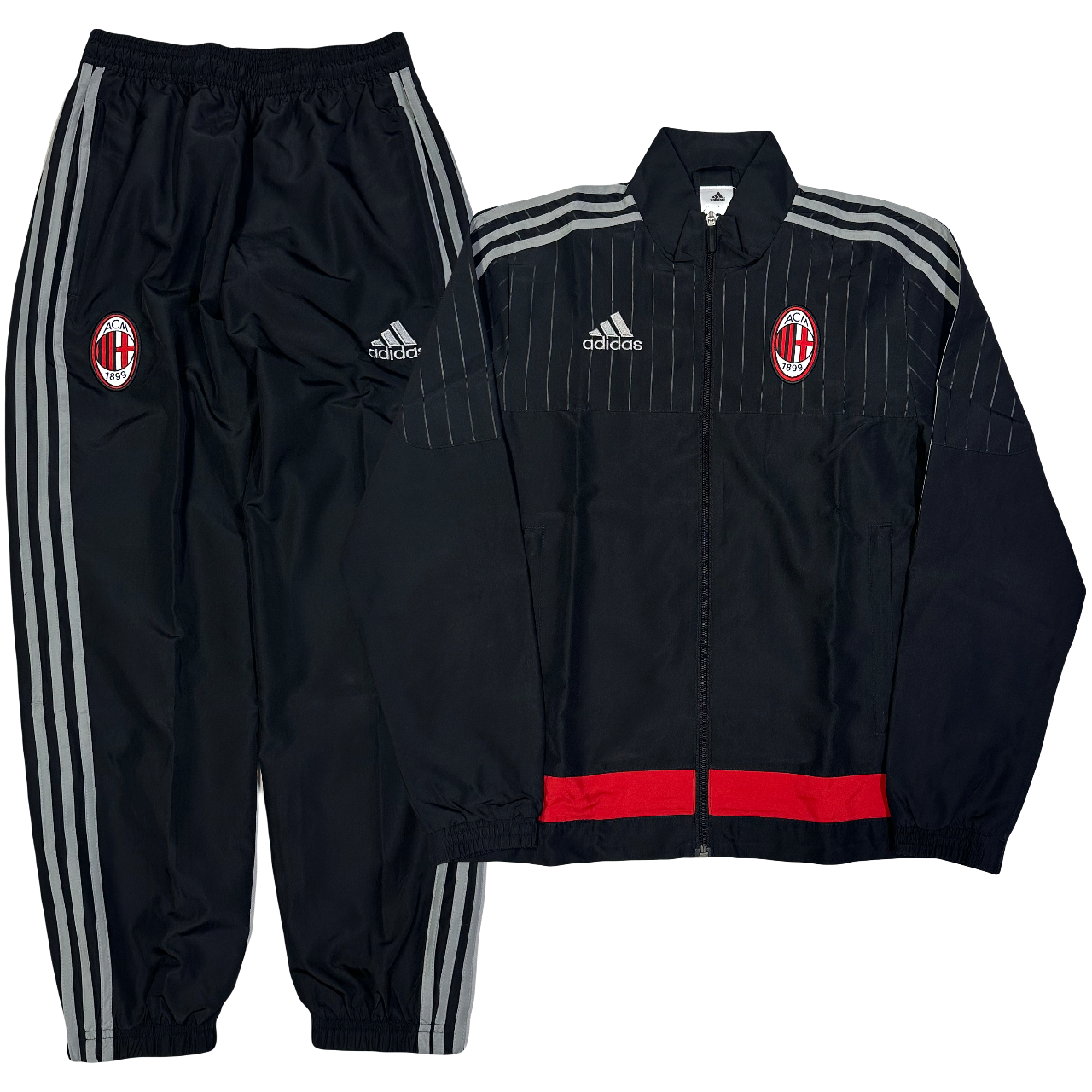 Ac milan tracksuit adidas cheap