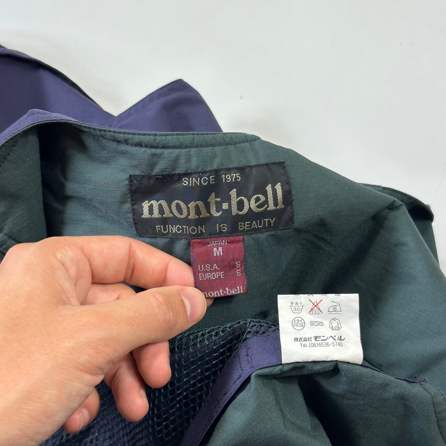 Montbell 00’s Multipocket Ripstop Nylon Utility Vest - S