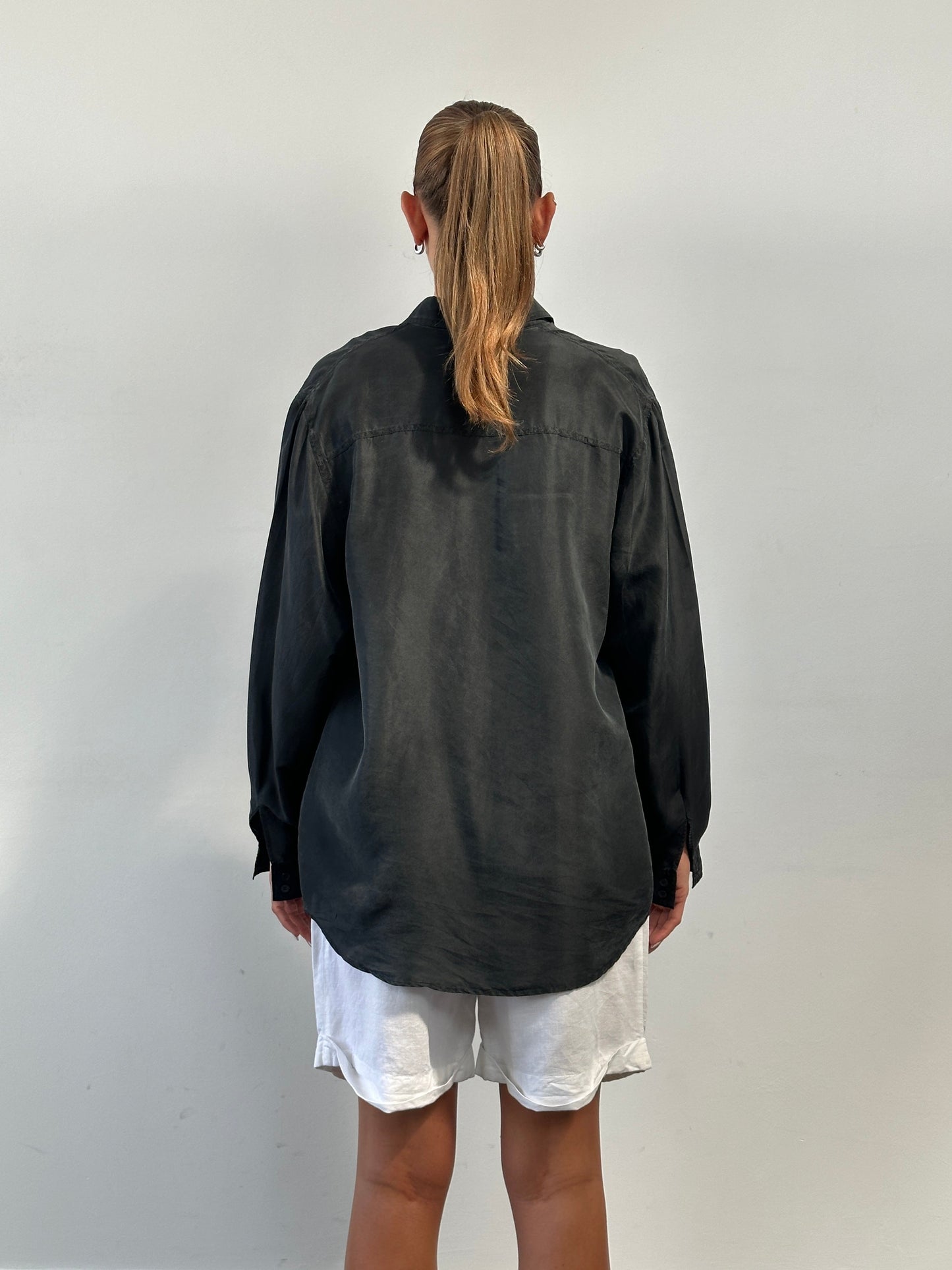Vintage Pure Silk Shirt - L/XL