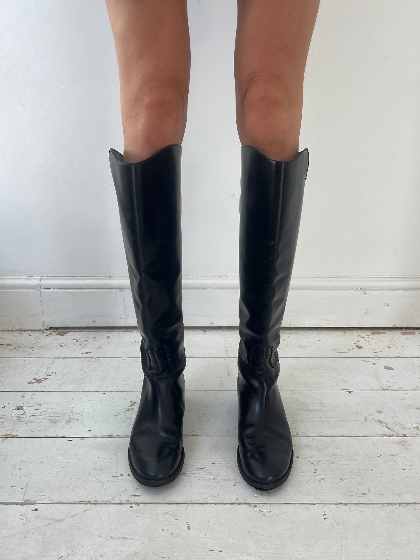 ACNE BOOTS (EU 38) | DEFAULT TITLE, Black