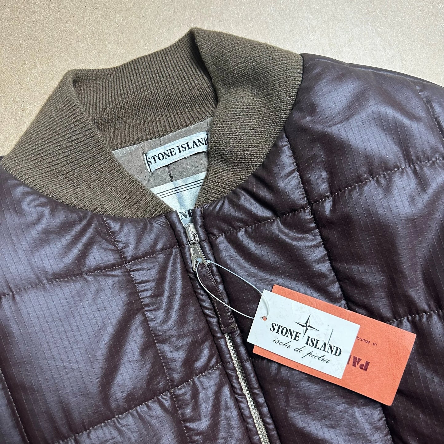 A/W1988 Microfibre Quilted bomber