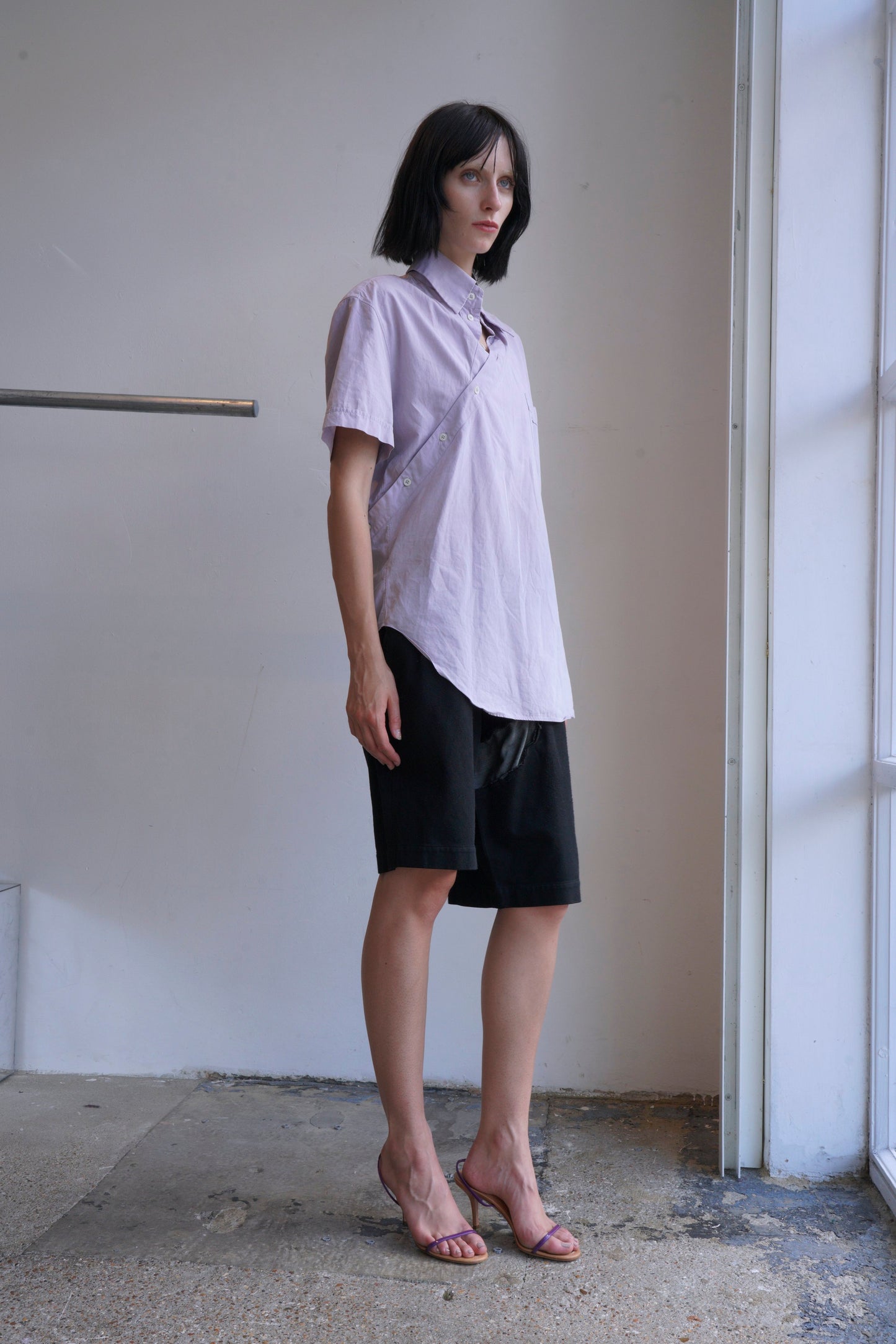 Alexander “1996 Dante” McQueen Asymmetrical Shirt