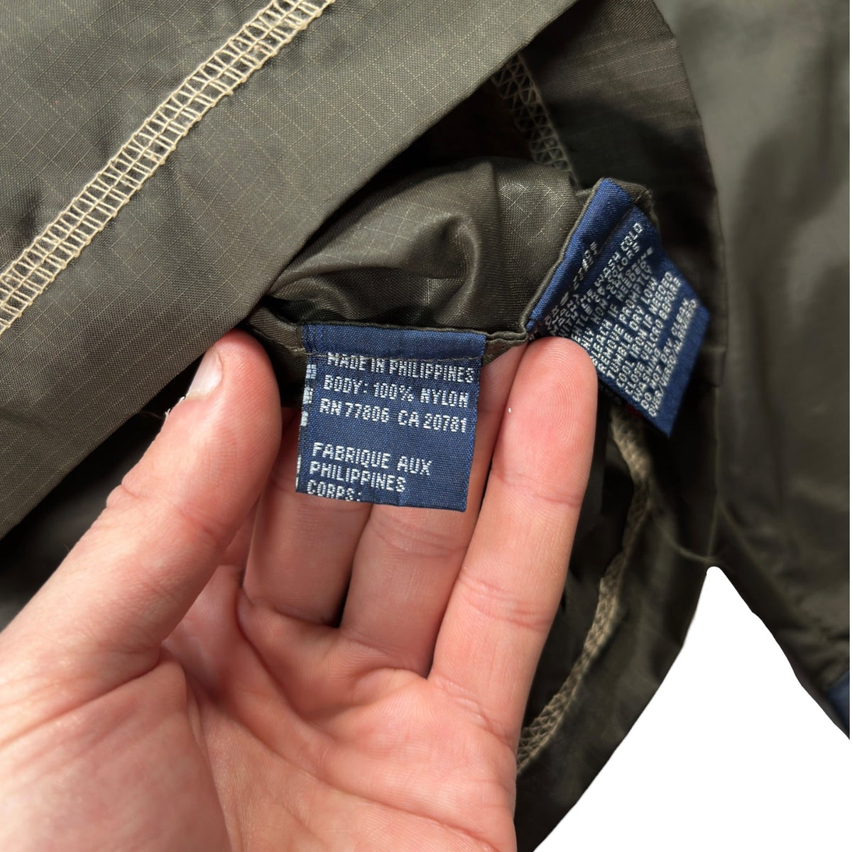 Tommy Hilfiger 00’s Shoulder Zip Jacket S | Small, Olive
