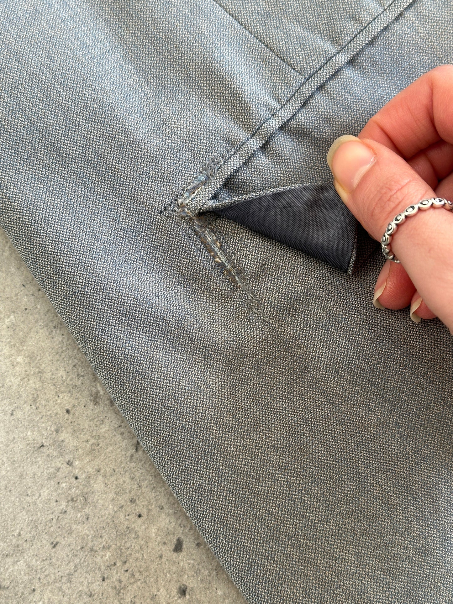 Yves Saint Laurent 1990s Pure Wool Single Breasted Blazer - 40R/L