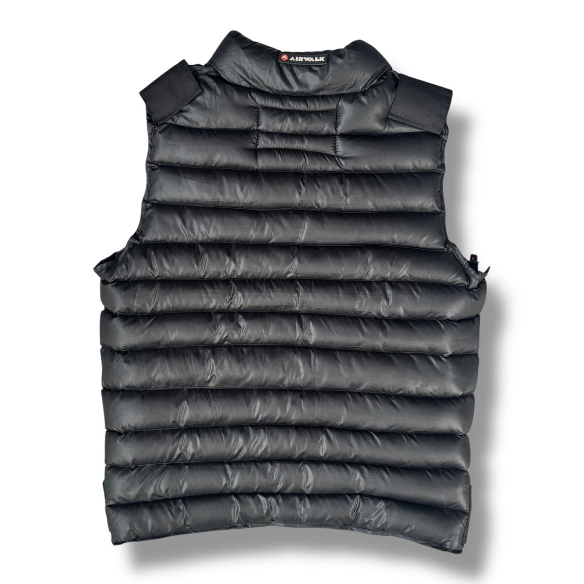Airwalk 00’s Ballistic Puffer Vest M | Medium, Black