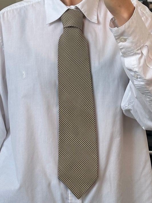 Japanese Vintage 1980s Pure Silk Tie