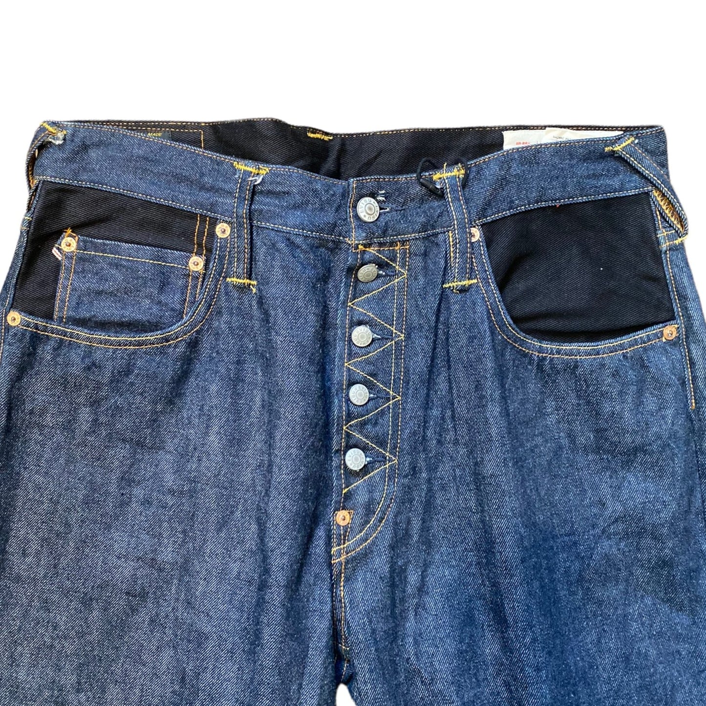 Evisu Vintage Embroidered Logo Printed Jeans