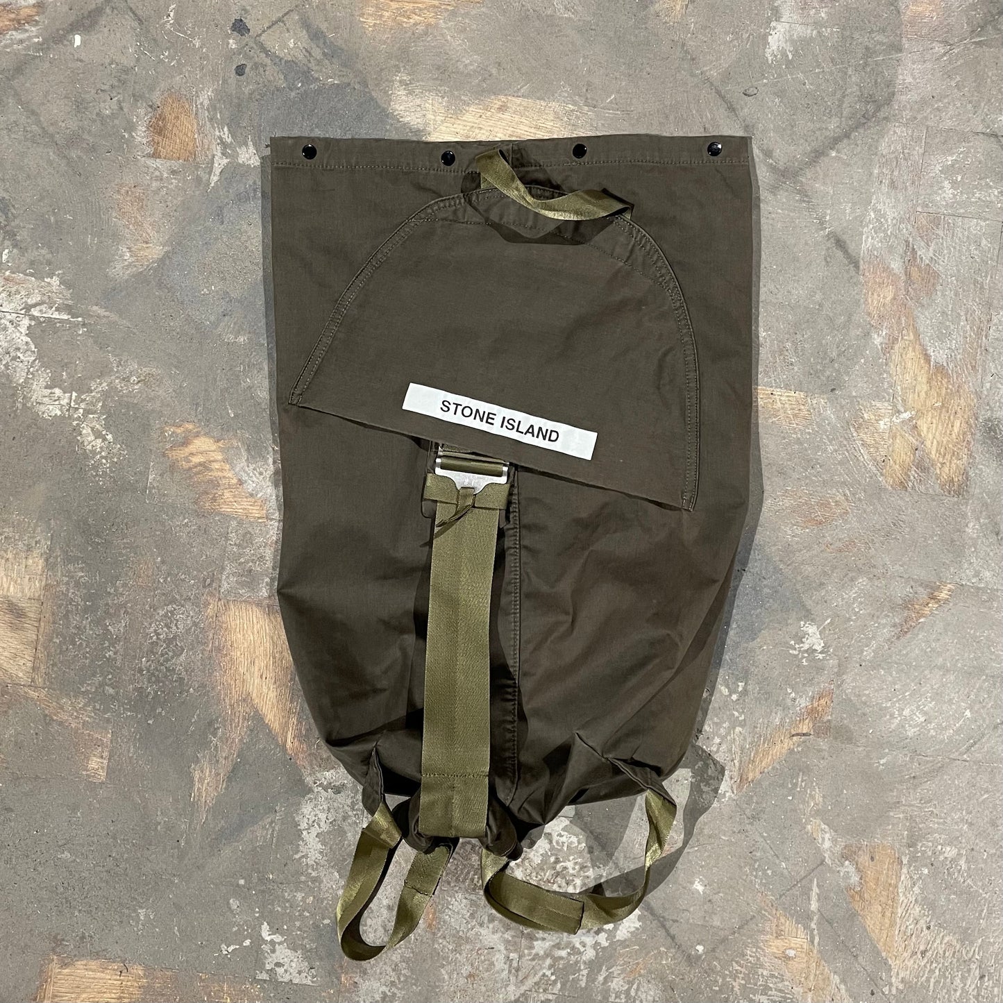 Stone Island Khaki SS00 Military Bag | O/S, Khaki