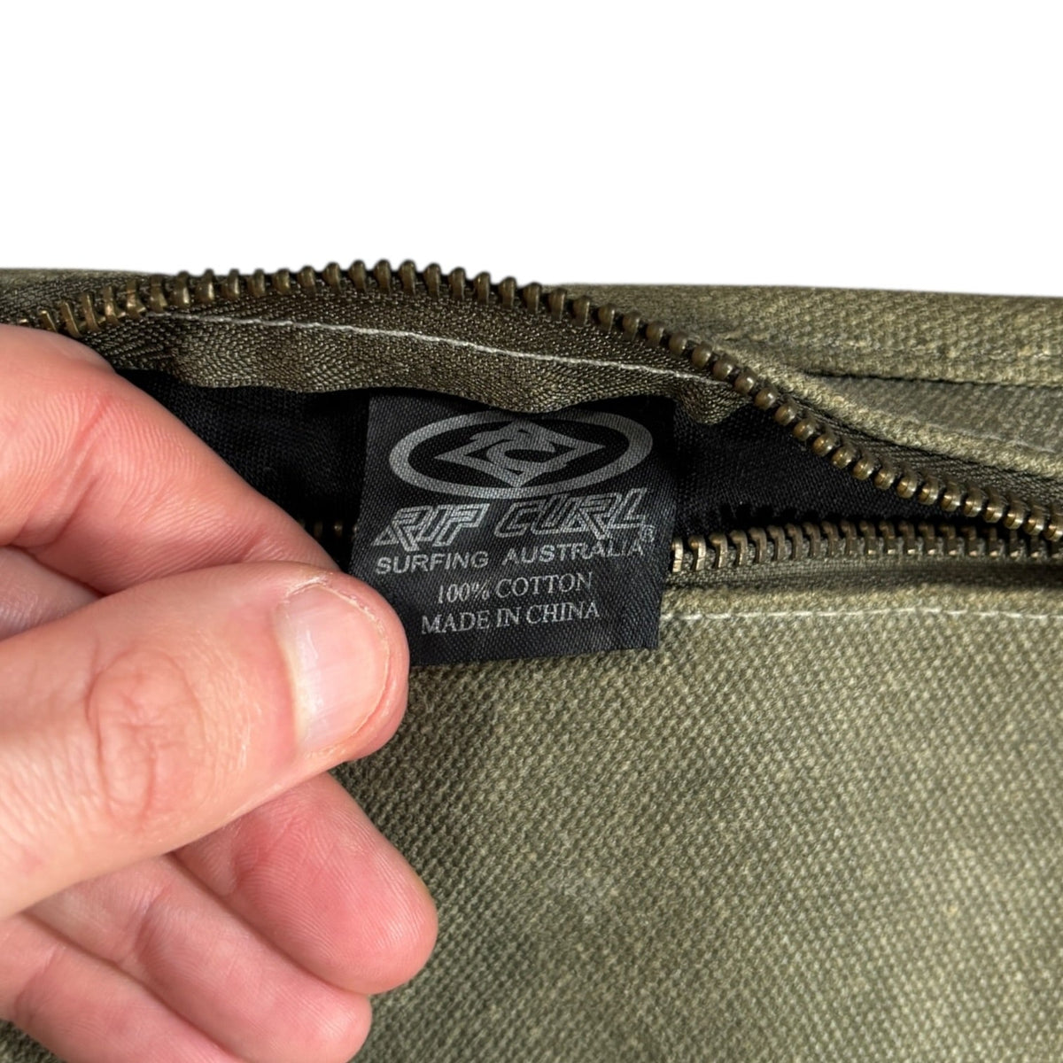 Ripcurl 00’s Canvass Multipocket Shoulder Bag | O/S, Olive