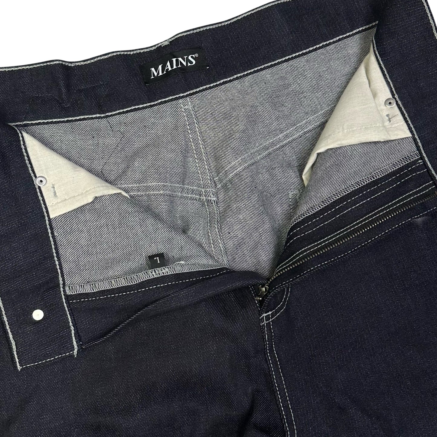 Mains Jeans In Navy ( L / W34 )