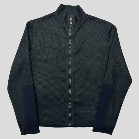 Prada Milano SS00 Hex Mesh Neoprene Panelled Jacket - M | Default Title, Multicoloured