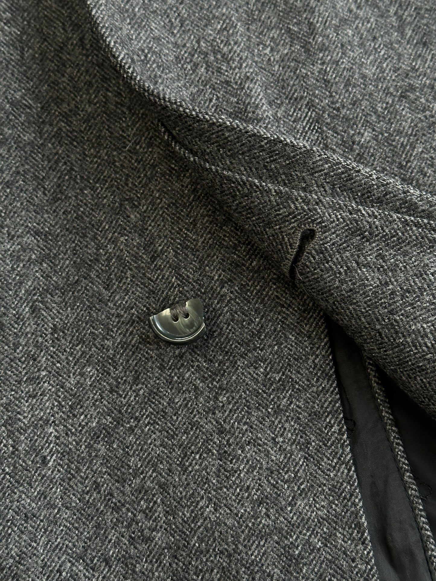 Christian Dior Pure Wool Single Breasted Coat - L/XL