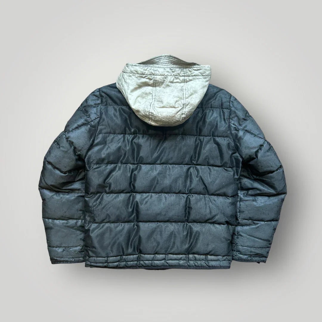 Stone Island 2013 Mesh Reflective Puffer Jacket L