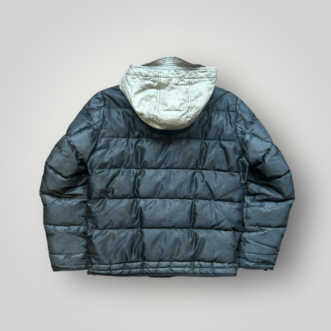 Stone Island 2013 Mesh Reflective Puffer Jacket L | Default Title, Reflective Grey