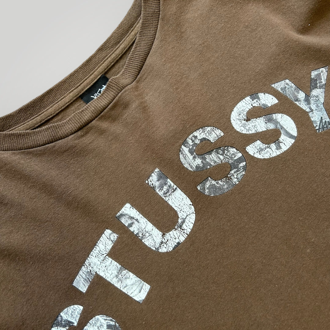 Stüssy 00’s Long Sleeved T-shirt L | Default Title, Brown