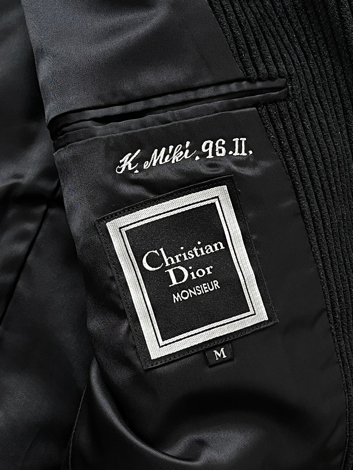 Christian Dior Monsieur 1990s Corduroy Single Breasted Blazer - 40R/M