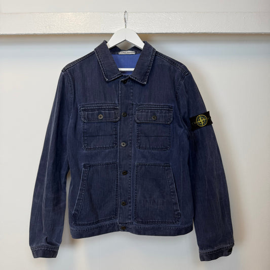 2011 Stone Island Denim Jacket (L) | Large, Indigo