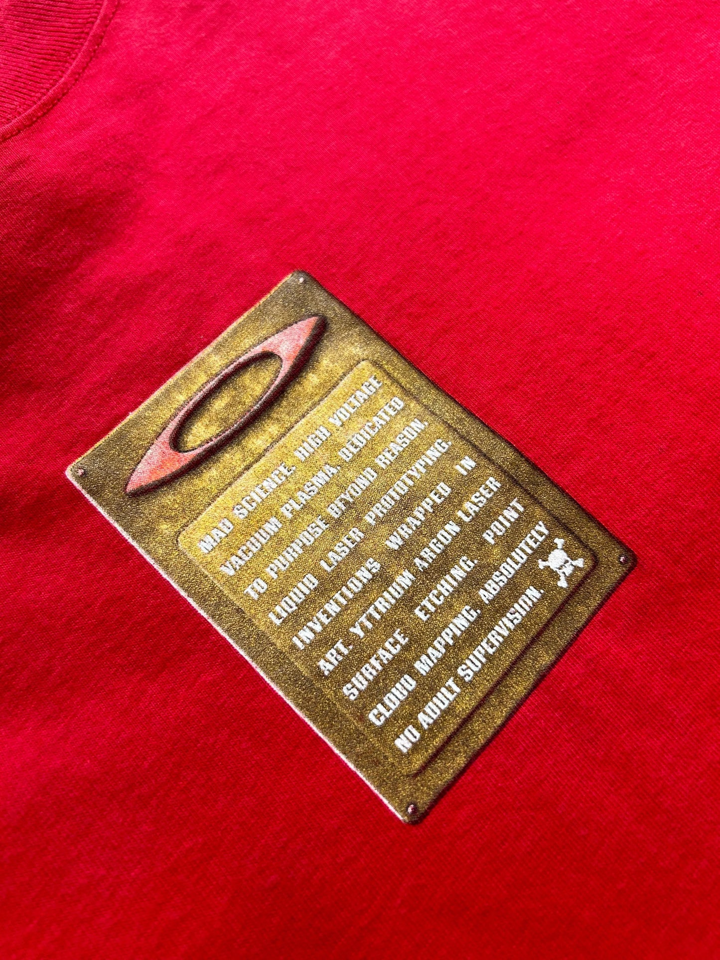 Oakley Software 2000's Mad Science T-shirt M