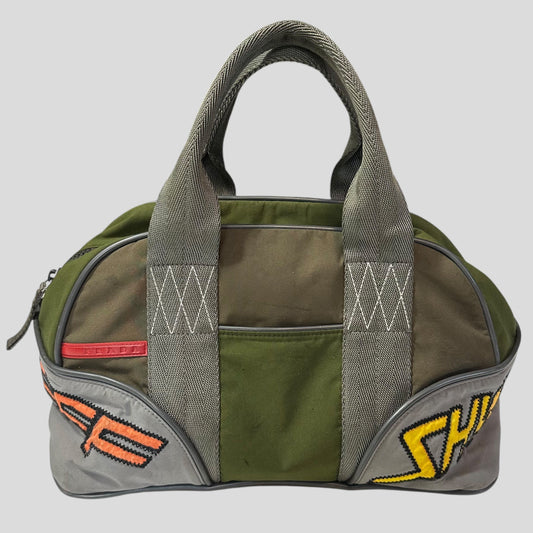 Prada Sport 00’s Shwfff Moto Bowling Handbag