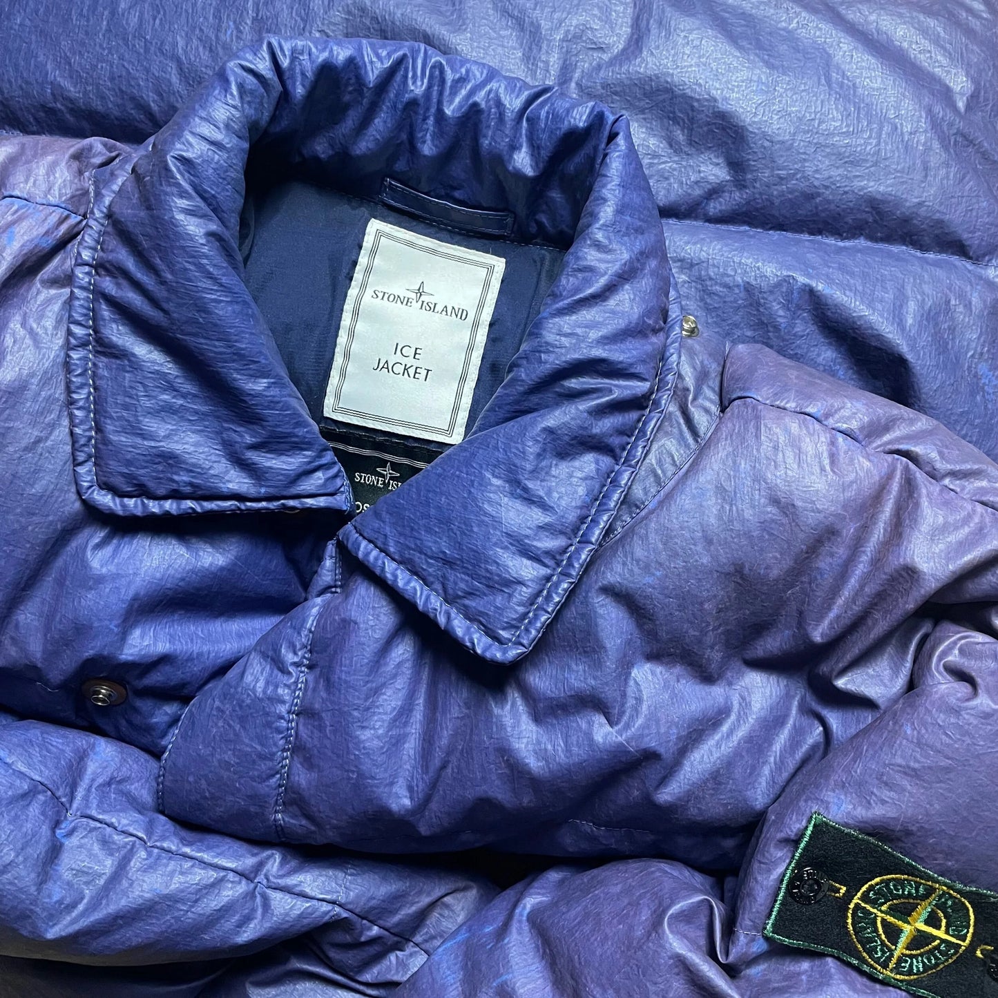 A/W 1992 Berry Blue Ice Jacket Puffer