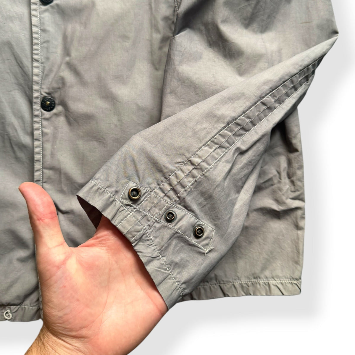 SS2002 Stone Island Lightweight Buttoned Jacket (L) | Large, Multicoloured