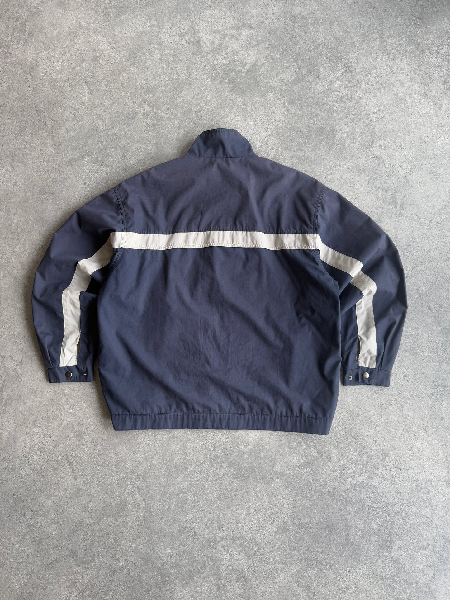 yves saint laurent 2001 lightweight spellout shell jacket (m) | Default Title, Multicoloured