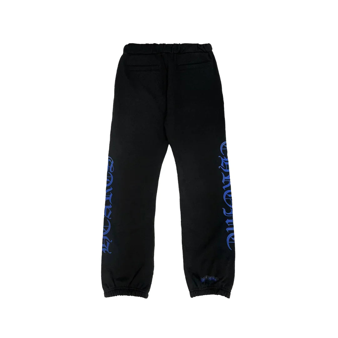 Chrome Hearts Horseshoe Logo Sweatpants | Medium, Black