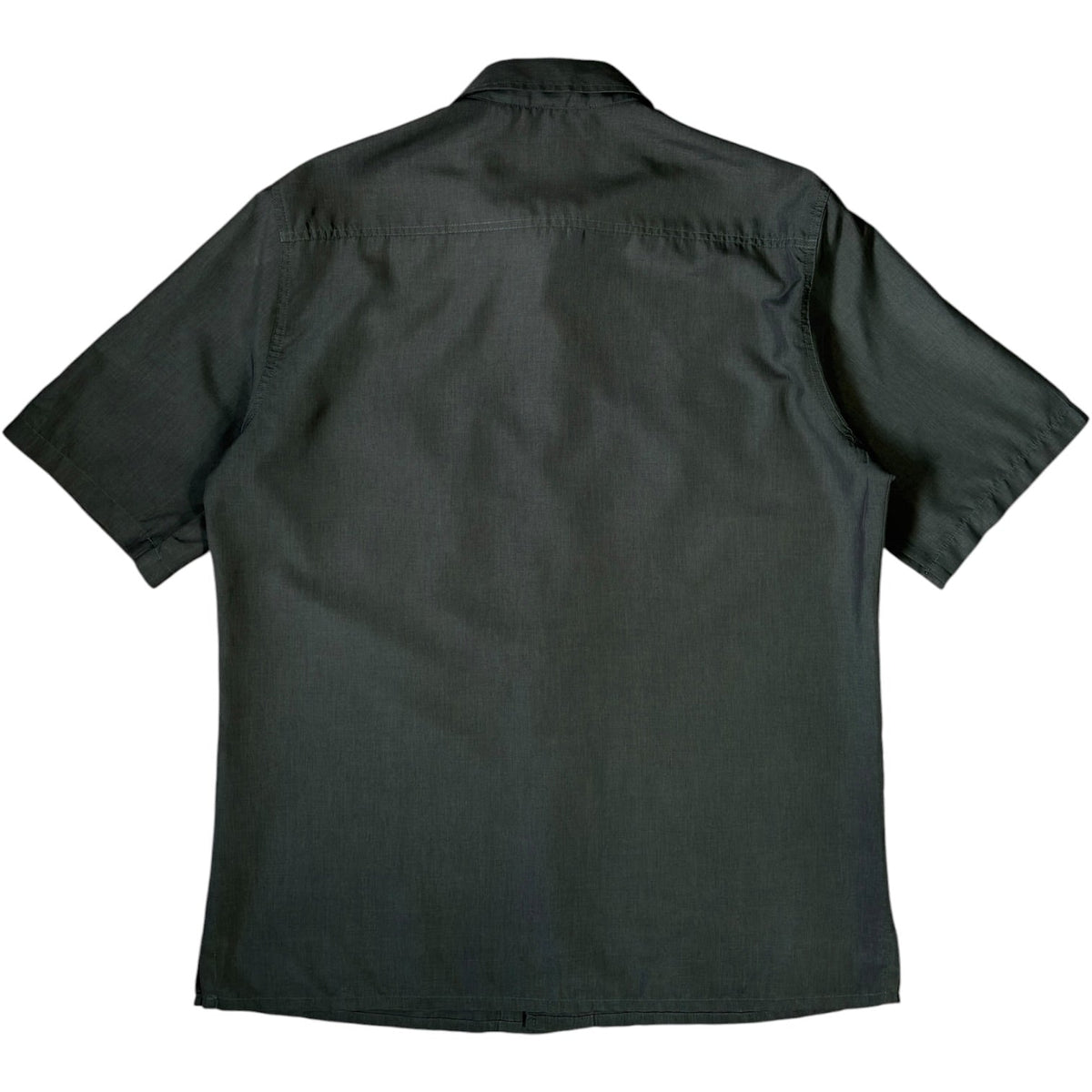 Armani Jeans 00’s Short Sleeve Utility Shirt L | Large, Grey