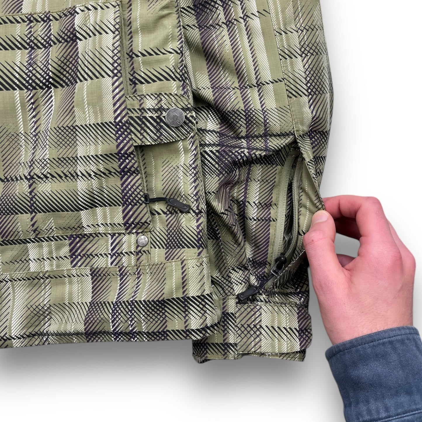 2007 Oakley Plaid Jacket (S) | Default Title, Multicoloured