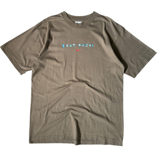 Nike 2008 Eat Puck T Shirt M | Medium, Brown