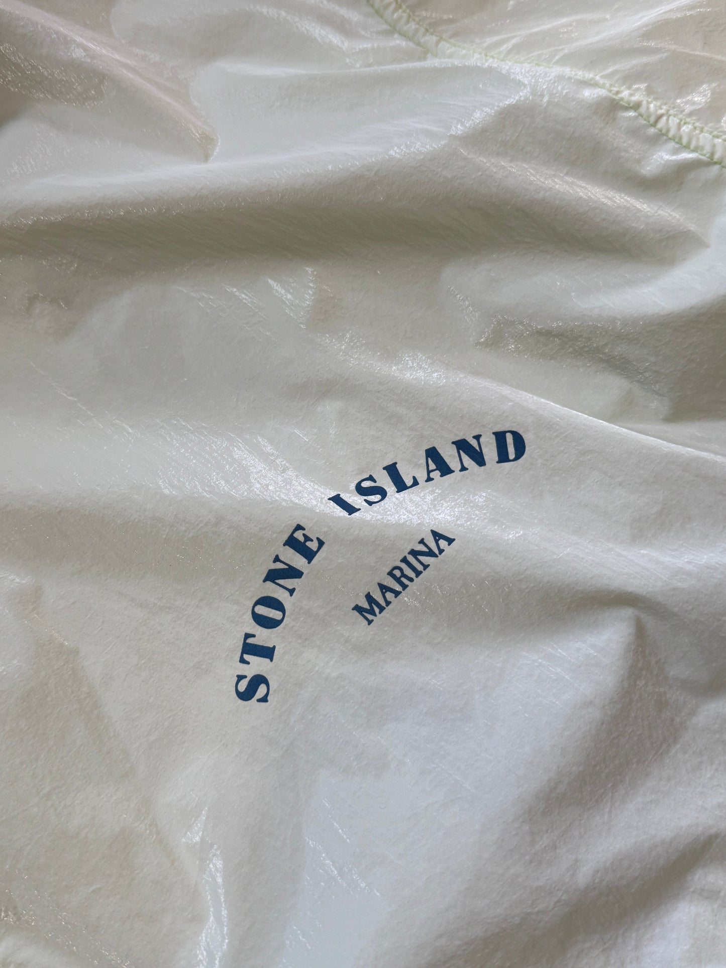 Stone Island Marina Rip Stop Prismatico Jacket L | Default Title, Red