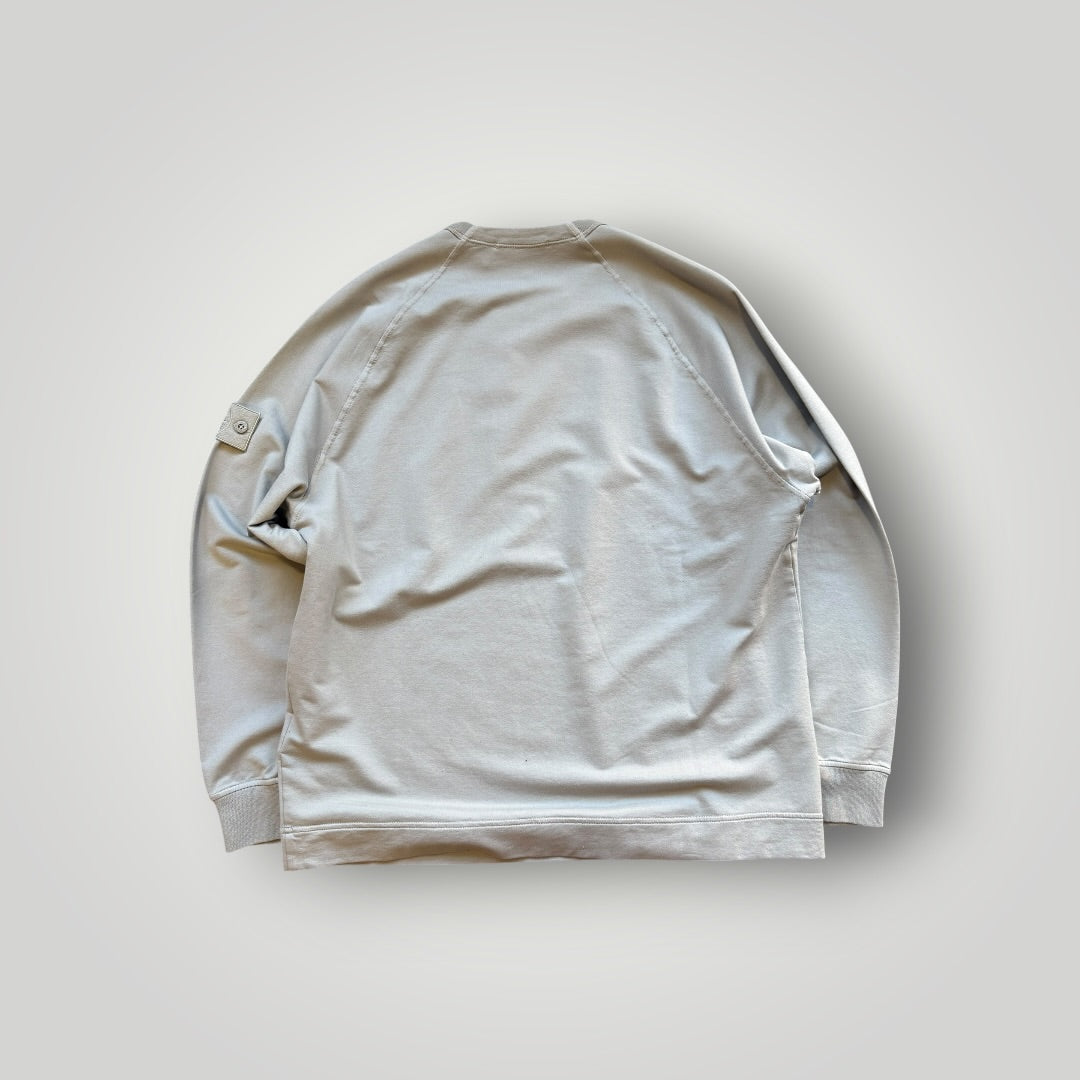 Stone Island SS/25 Ghost Crewneck Sweatshirt XL | O/S, Grey