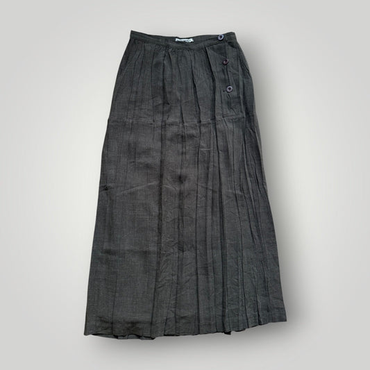 FW/99 Issey Miyake Ready To-Wear Runway Midi Pleated Skirt S | O/S, Multicoloured