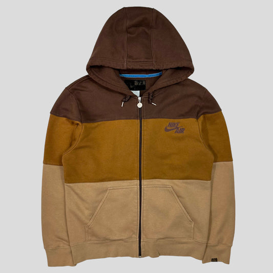 Nike Air AW04 Heavyweight Cotton Striped Hoodie - M | Small, Multicoloured