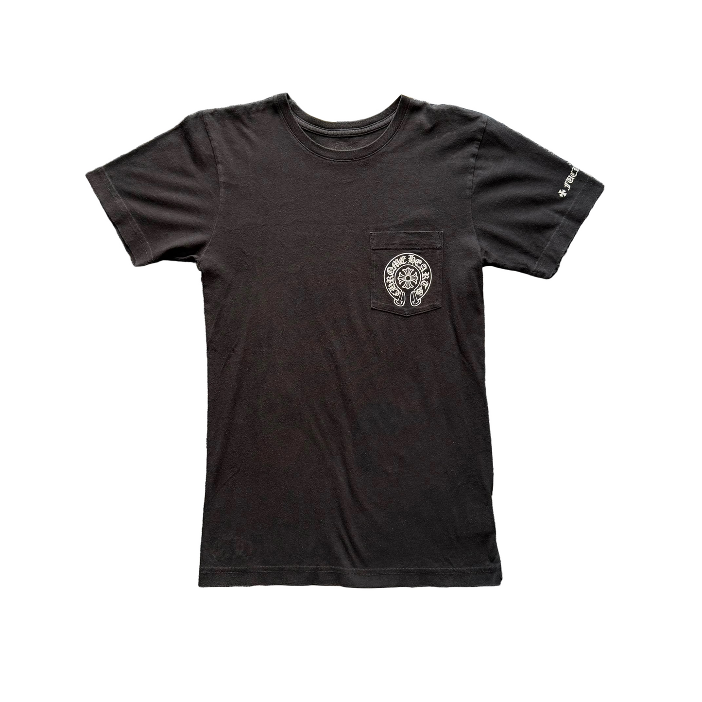 Chrome Hearts Horseshoe Pocket Paris Exclusive Tee | Black, Black