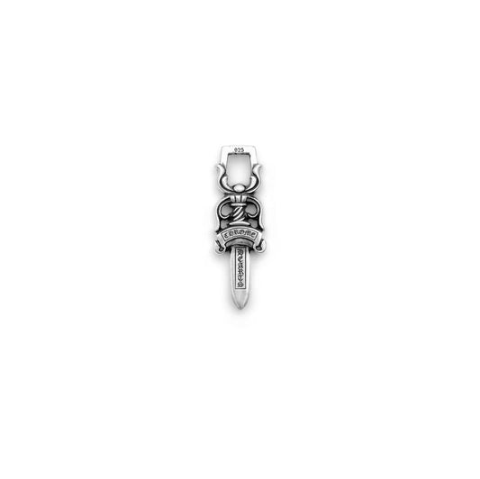 Chrome Hearts Silver Dagger Pendant | O/S, Silver