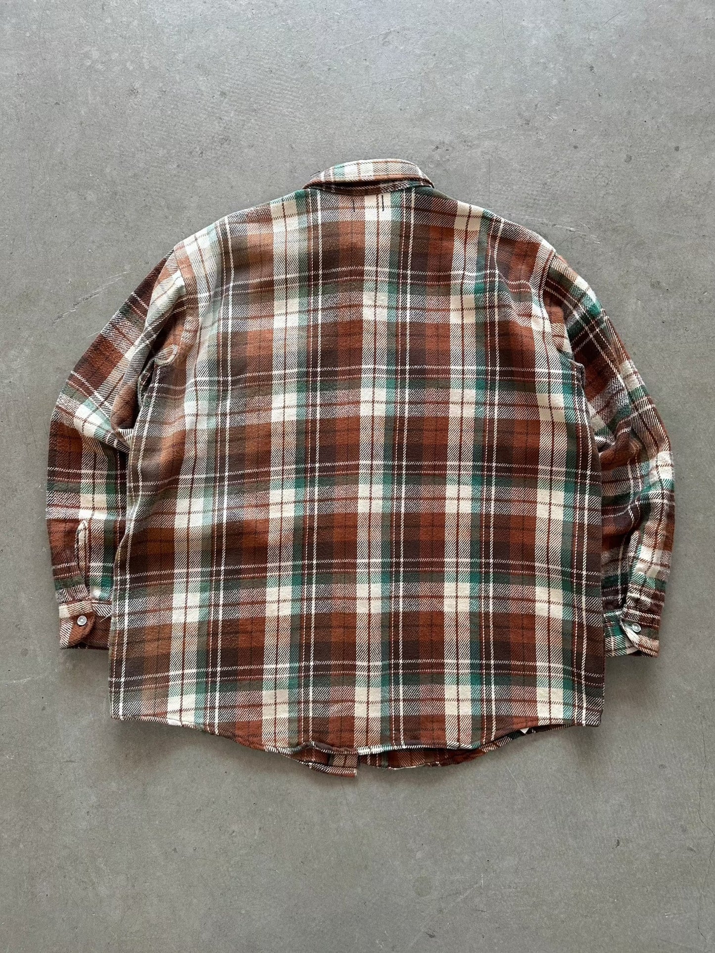 1980's Osh Kosh B'Gosh Flannel Shirt - XL | X-Large, Red