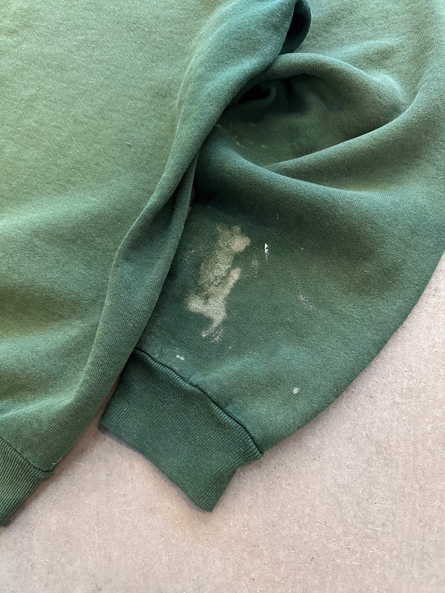 1990’s Head Gardener Faded Sweat - L | Green, Red