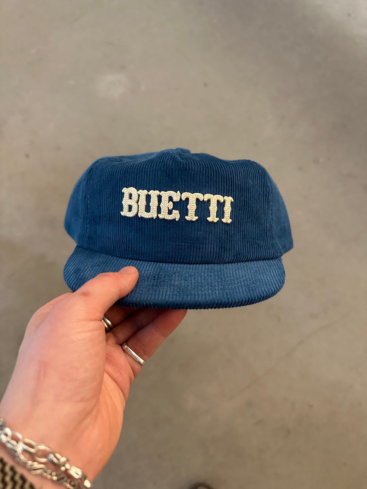 Buetti Blue Cord Cap