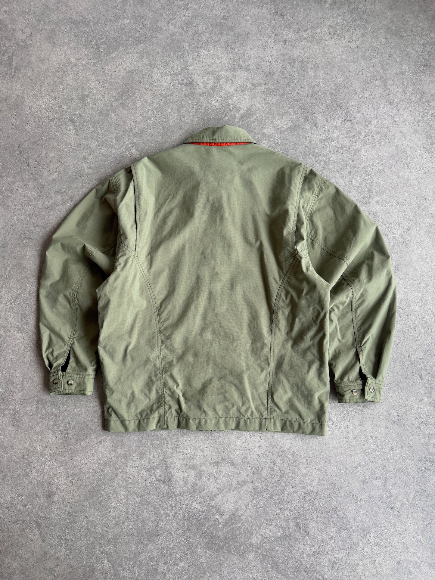 stussy 1990s lightweight nylon harrington jacket (m)