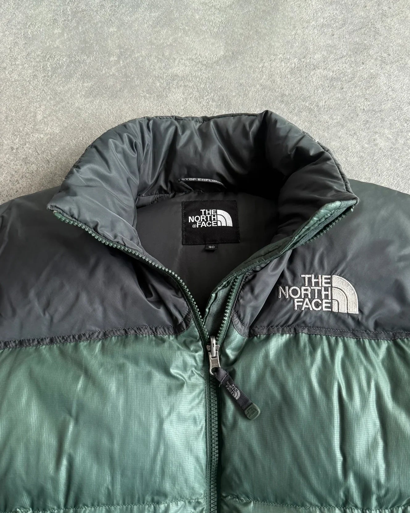 the north face 2004 nuptse 700 down fill puffer jacket (s) | Small, Multicoloured