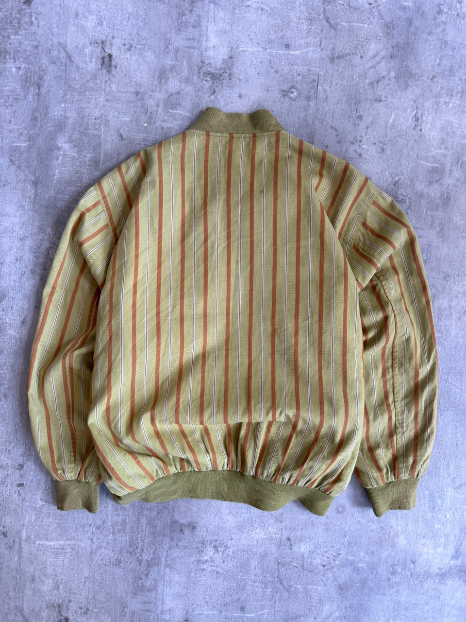 YSL Green Stripe Bomber Jacket