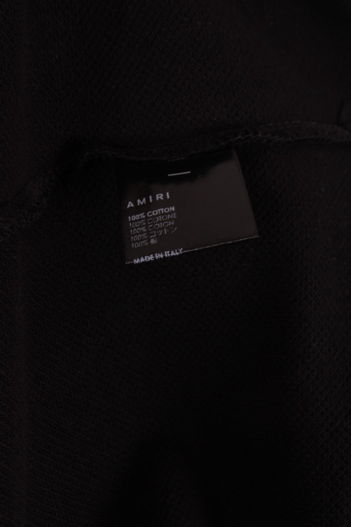 Amiri S/S Polo Shirt Black/ White L | Default Title, Black