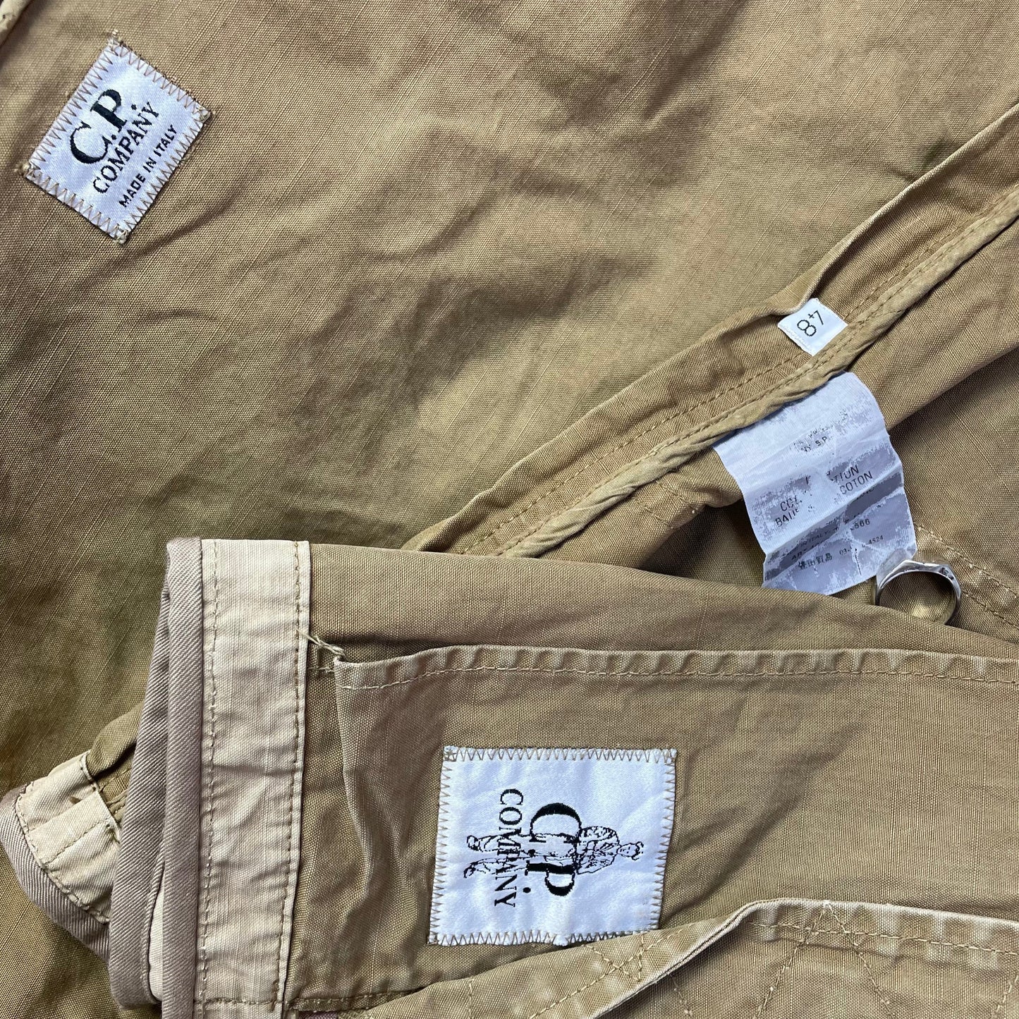 C.P. Company Lightweight Canvas Workwear Jacket SS04 | Medium, Brown