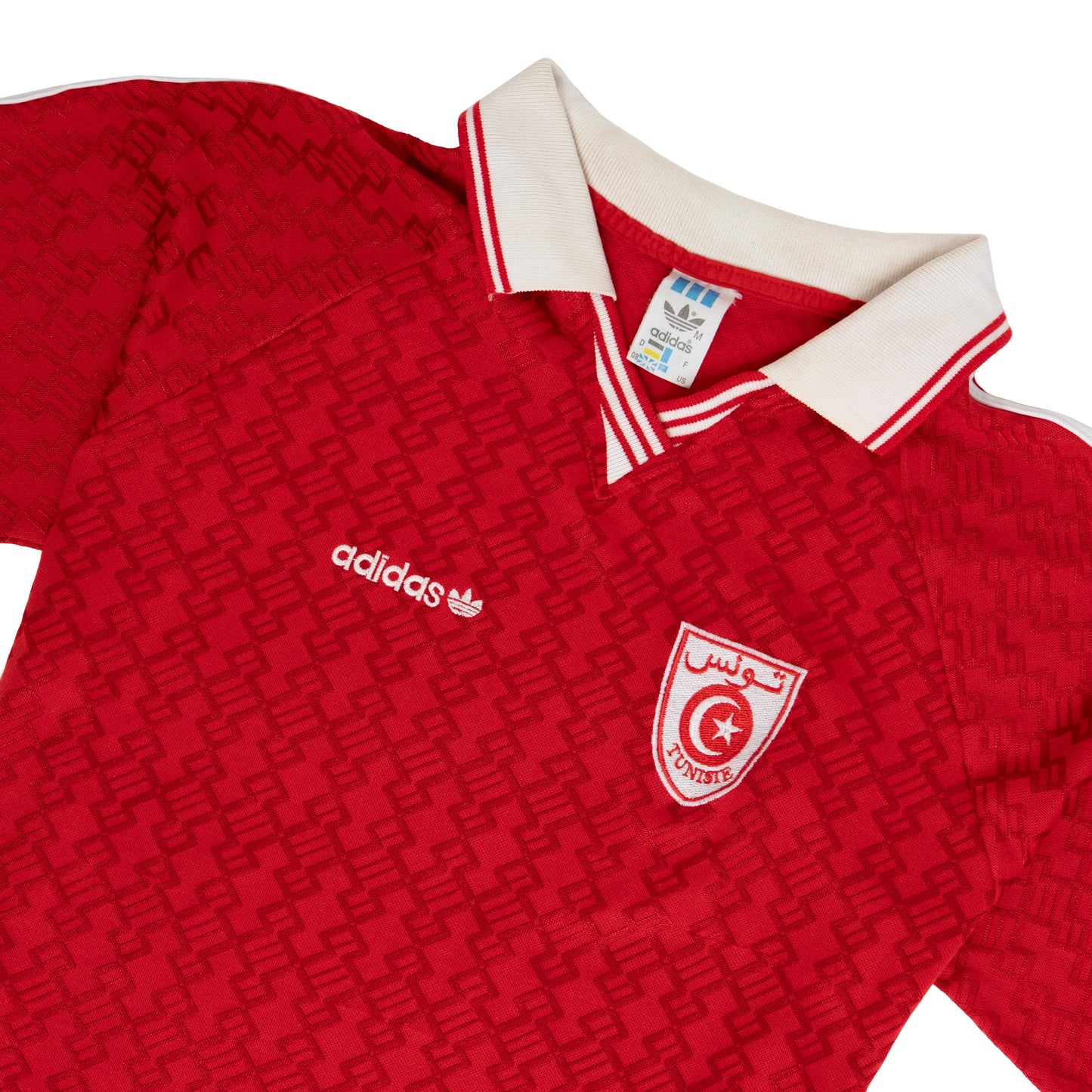 Tunisia x Adidas 1992/94 Away Football Shirt
