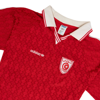 Tunisia x Adidas 1992/94 Away Football Shirt