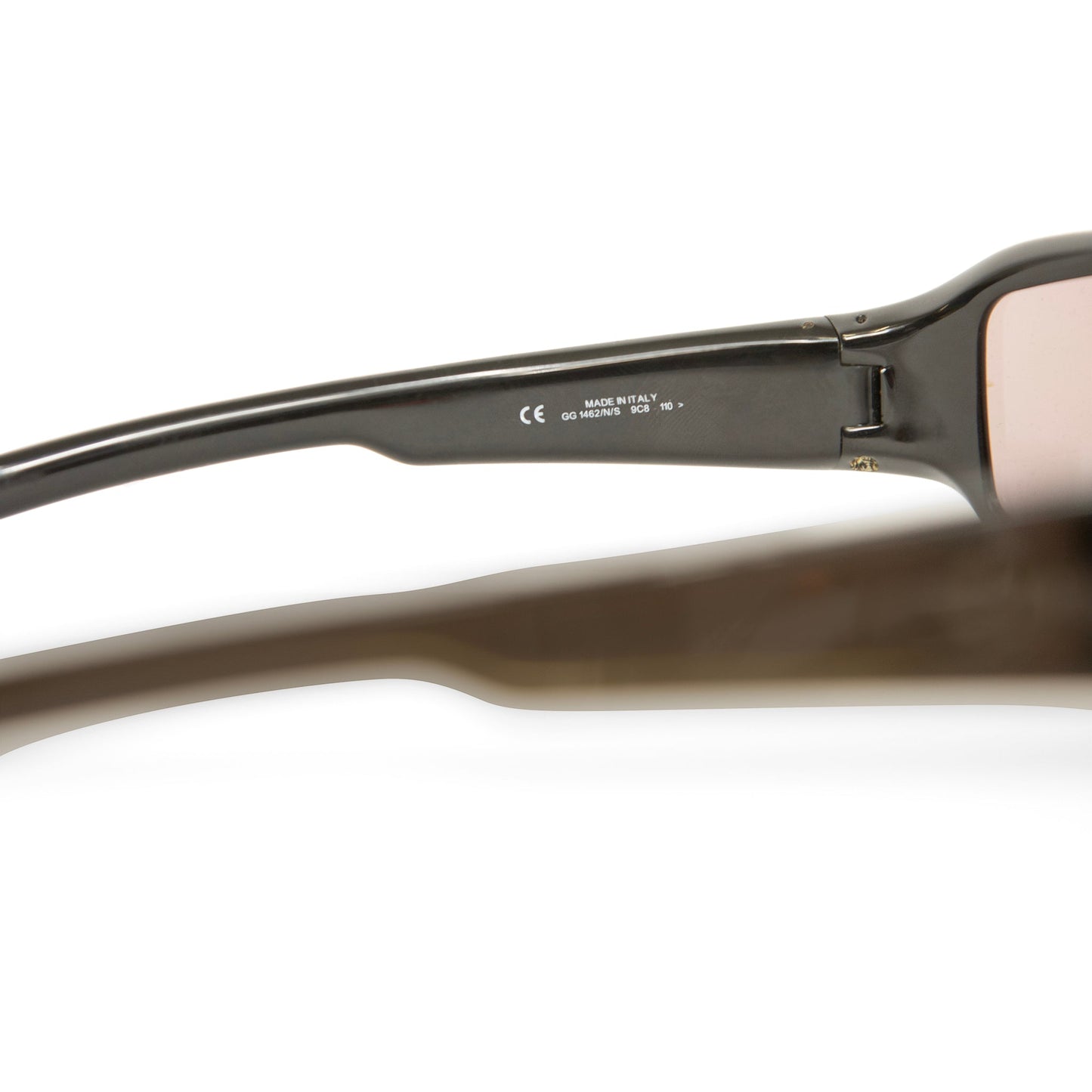 Gucci GG Wrap Around Green Sunglasses