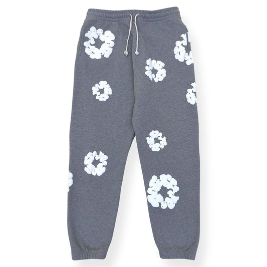 DENIM TEARS WREATH SWEATPANTS GREY / WHITE L | Large, Grey