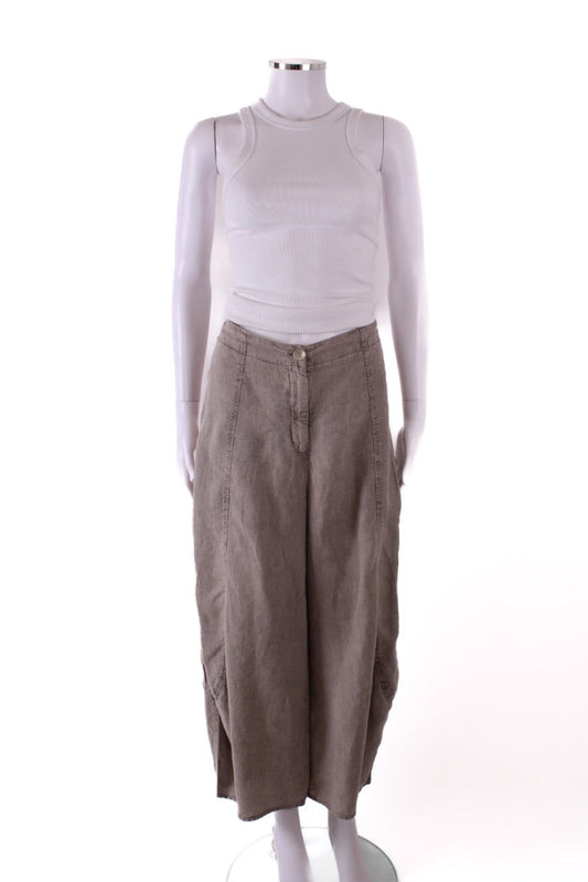 OSKA Linen Trousers Beige L | Default Title, Beige