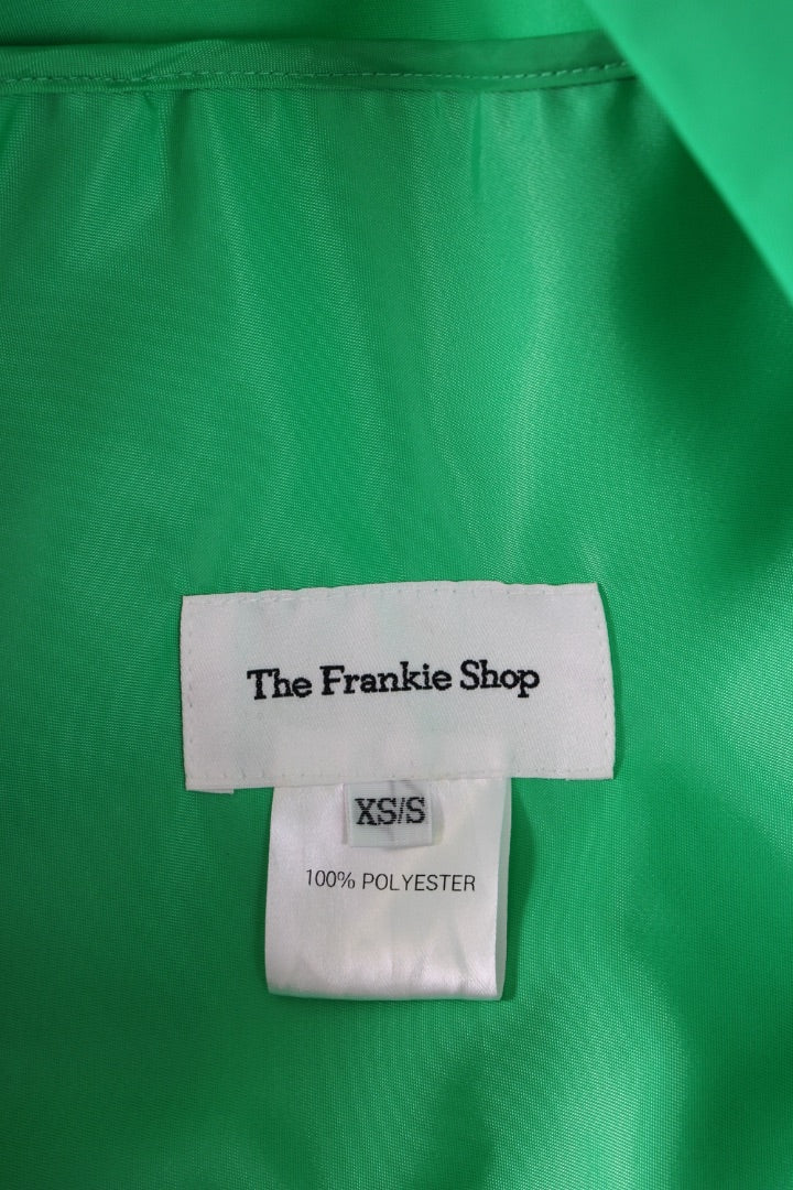 The Frankie Shop L/S Shell Shirt/ Shorts Co-ord Green XS/S | Default Title, Green